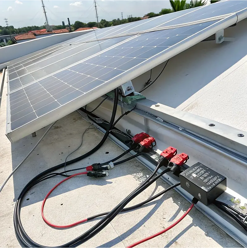 Felaktig solcellsinstallation